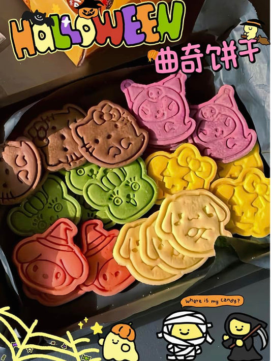 万圣曲奇饼干 Halloween Cartoon Cookie